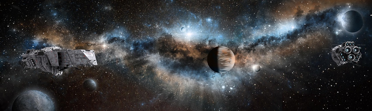 Spaceships in orbit — the grand stage of space opera