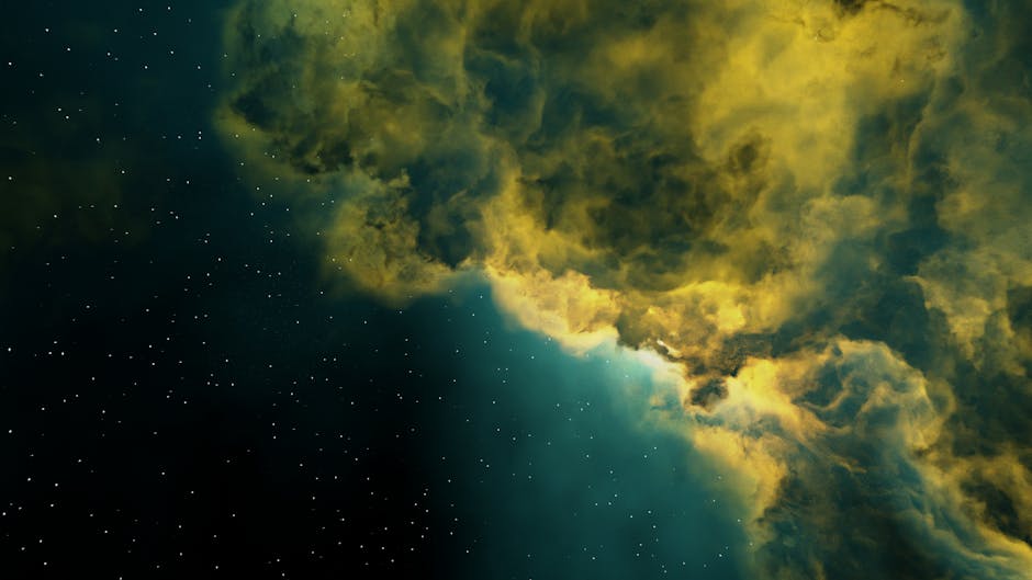 A stunning cosmic cloud formation in deep space, showcasing vibrant colors and interstellar beauty.